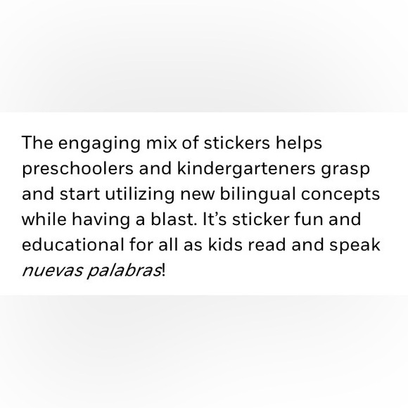 Si Sabo Town Spanish-English Sticker Set - Picture 7 of 9